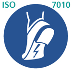 �ѓd�h�~�p�����𒅗p�iISO 7010�j