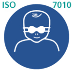 ���c���̖ڂ��Ռ��ዾ�ŕی�iISO 7010�j