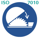 �e�[�u���\�[/�ۂ̂��Ղ̖h��J�o�[���g�p����iISO 7010�j