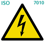 �d�C�i���d�E�d�C�I�댯�j�iISO 7010)