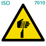鋭利な箇所(ISO 7010) 鋭利な箇所(ISO 7010)